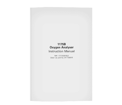 1175B Oxygen Analyzer Instruction Manual