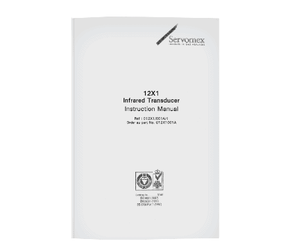 12X1 Infrared Transducer Instruction Manual