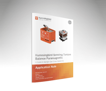 Hummingbird Paramagnetic Products – A Guide to Sample Gas Cross-sensitivity