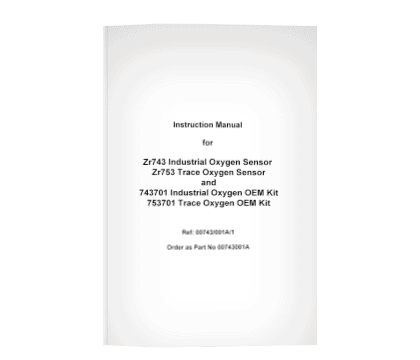 Zr743 and Zr753 Instruction Manual