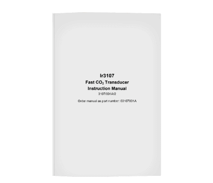 Ir307 Instruction Manual