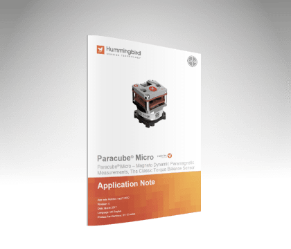 Paracube Micro – Zero Drift in Paramagnetic Sensors
