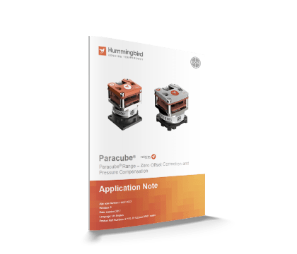 Paracube® Zero Offset Correction and Pressure Compensation