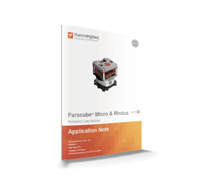 Paracube Micro – 01117 and 01121 Reliability Calculations.