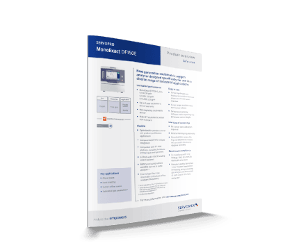 MonoExact DF150E Product Overview